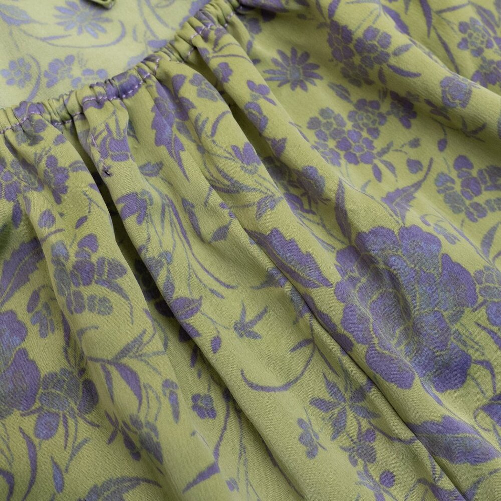 UO Floral Puff Sleeve Midi Dress - Picture 12 of 15